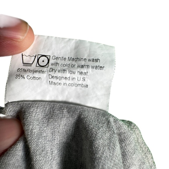 Baseballism Women’s XXL T-Shirt Gray Heart St Louis Hat MLB Fan Tee Casual - Picture 6 of 9